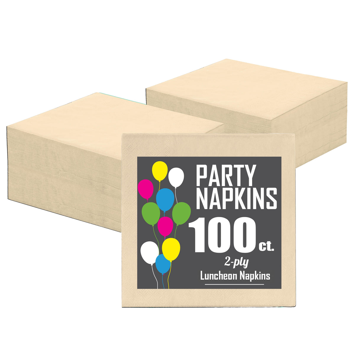 Ivory Luncheon Napkins -100 Ct..