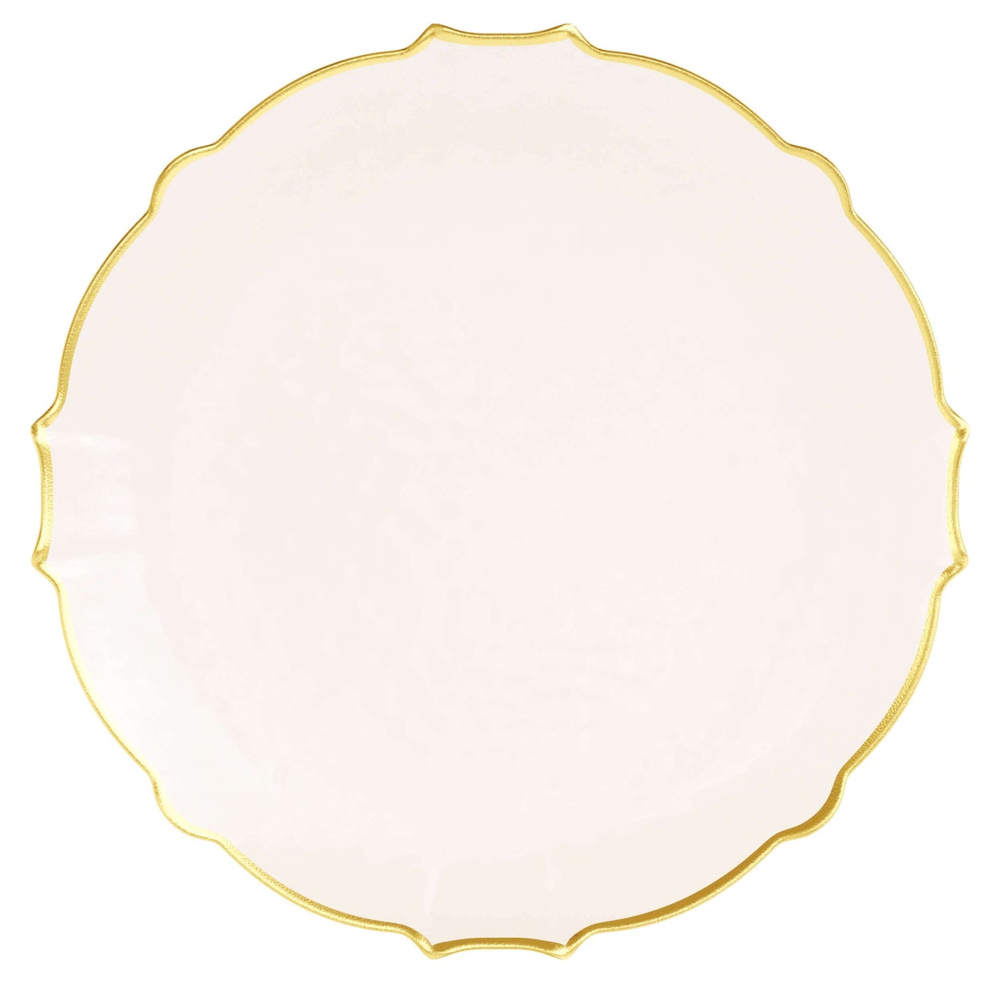 10.25" Rosè/Gold Petal Plates 20 Ct.