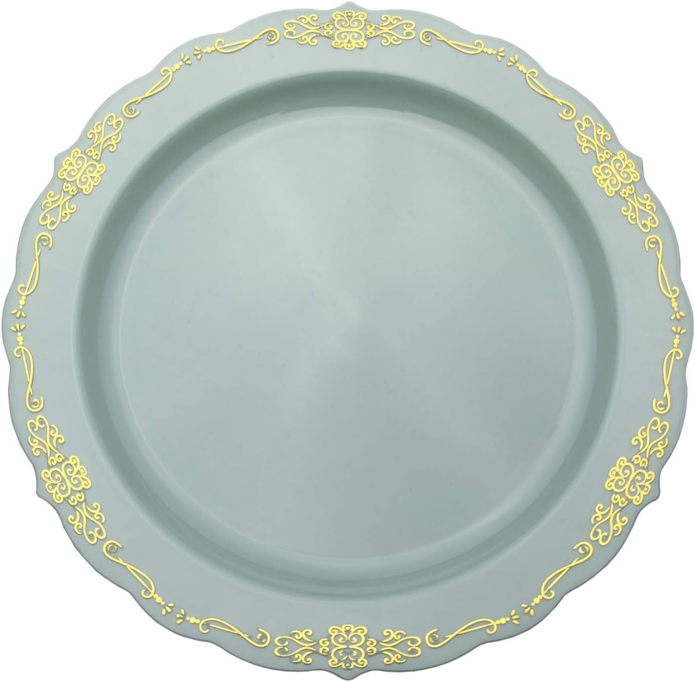 12 oz Robin Blue Victorian Design Bowls - 20 Ct.
