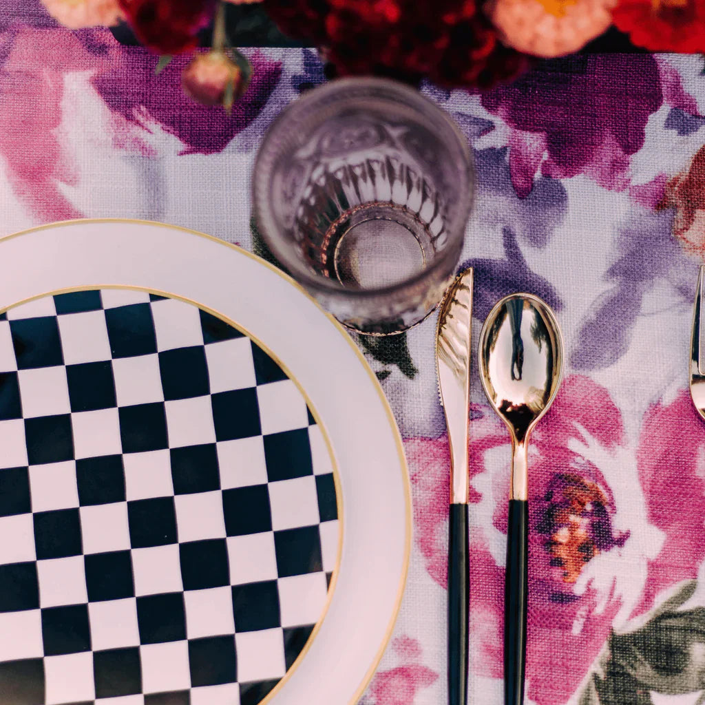Trendables Spoons Black/Gold - 20 Ct.