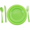Lime Green Cutlery Combo Pack - 24 Ct.