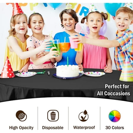 Premium Black Table Cover