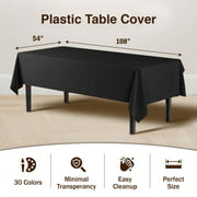 Premium Black Table Cover