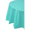 Premium Round Aqua Blue Table Cover