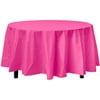 Premium Round Cerise Table Cover