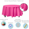 Premium Round Cerise Table Cover