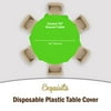 Premium Round Dark Blue Table Cover