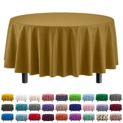 Premium Round Gold Table Cover