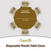 Premium Round Gold Table Cover
