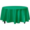 Premium Round Emerald Green Table Cover