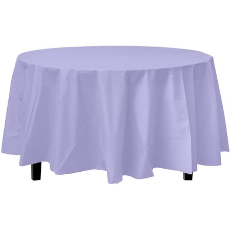Premium Round Lavender Table Cover