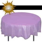 Premium Round Lavender Table Cover