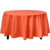 Premium Round Orange Table Cover