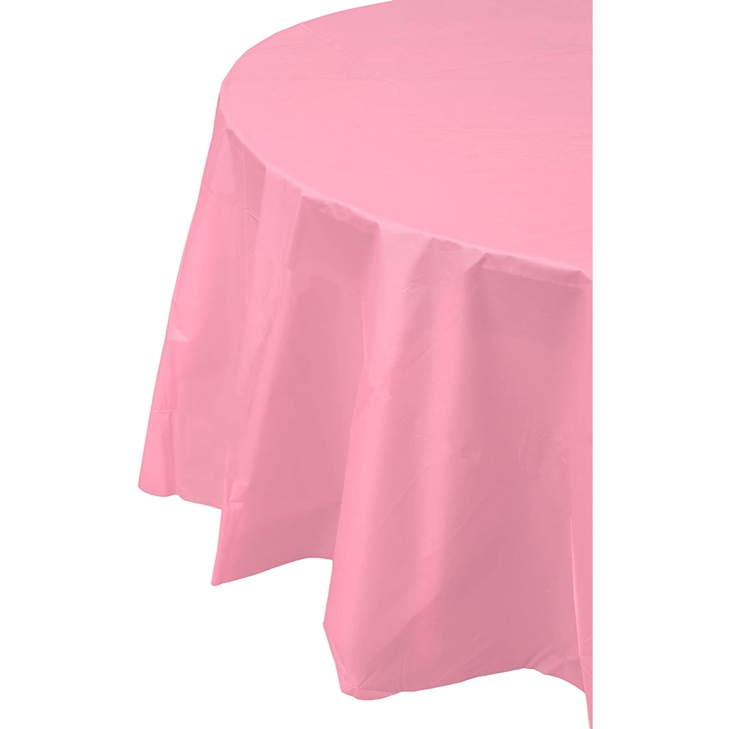 Premium Round Pink Table Cover