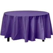 Premium Round Purple Table Cover
