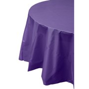 Premium Round Purple Table Cover