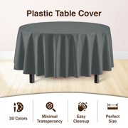 Premium Round Silver Table Cover