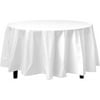 Premium Round White Table Cover