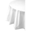 Premium Round White Table Cover
