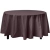 Premium Round Brown Table Cover