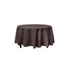 Premium Round Brown Table Cover