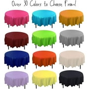 Premium Round Lime Green Table Cover