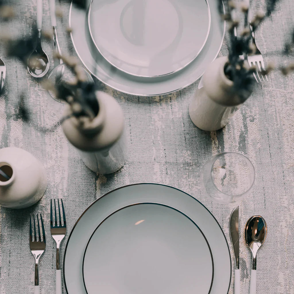 Trendables Forks White/Silver - 20 Ct.