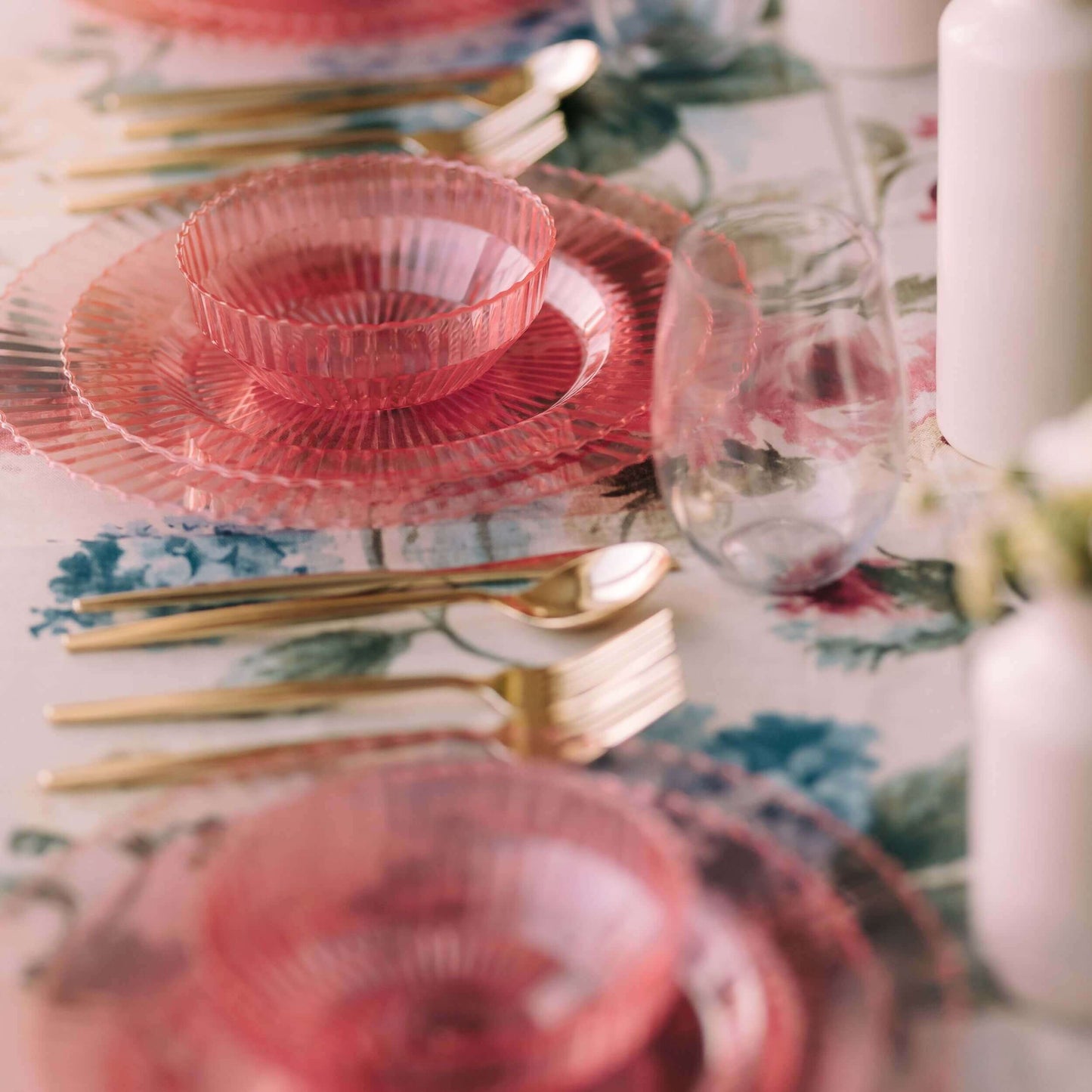 Gemstone Collection Rose Quartz 16oz Bowls - 10 Ct.