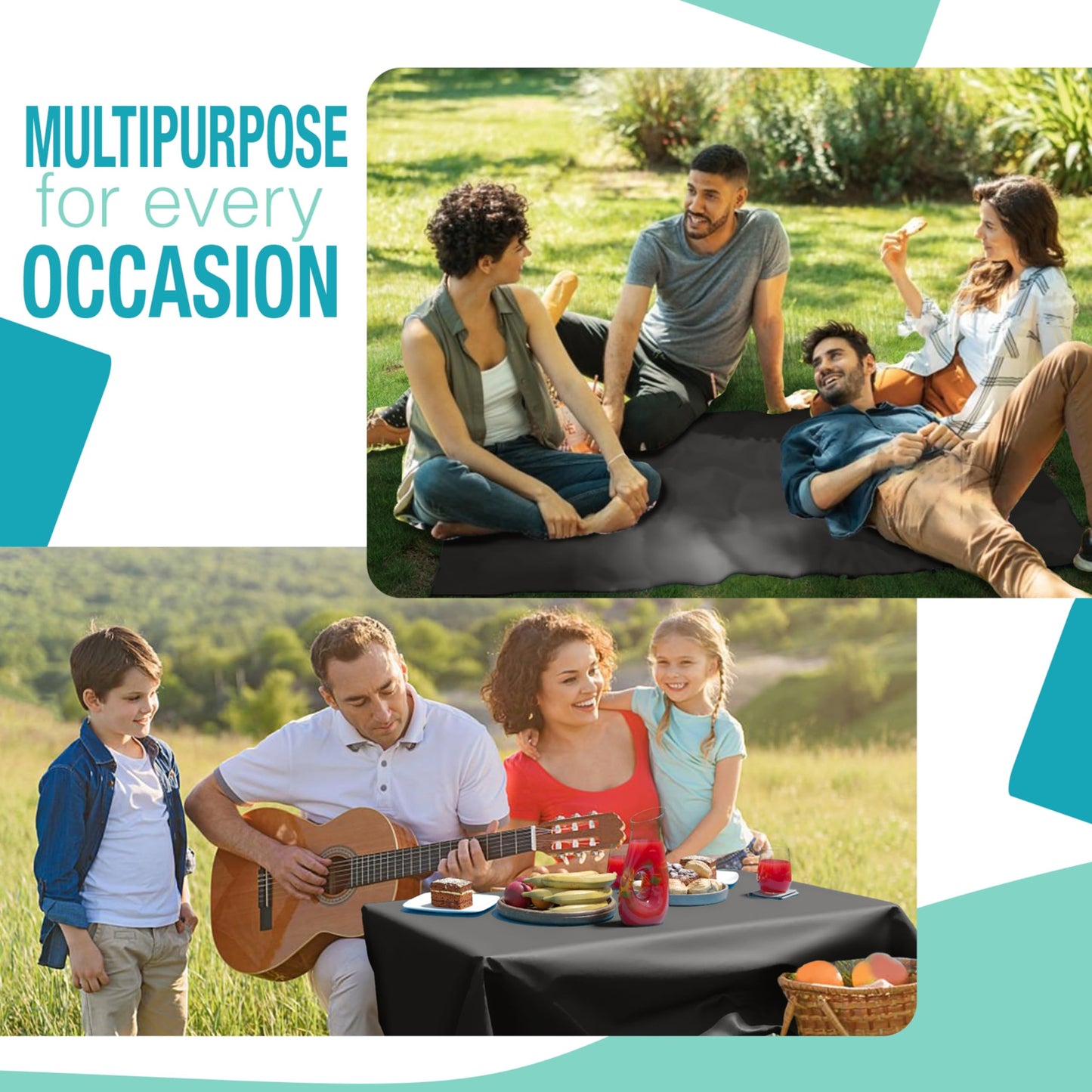 40 In. X 300 Ft. Premium Black Table Roll