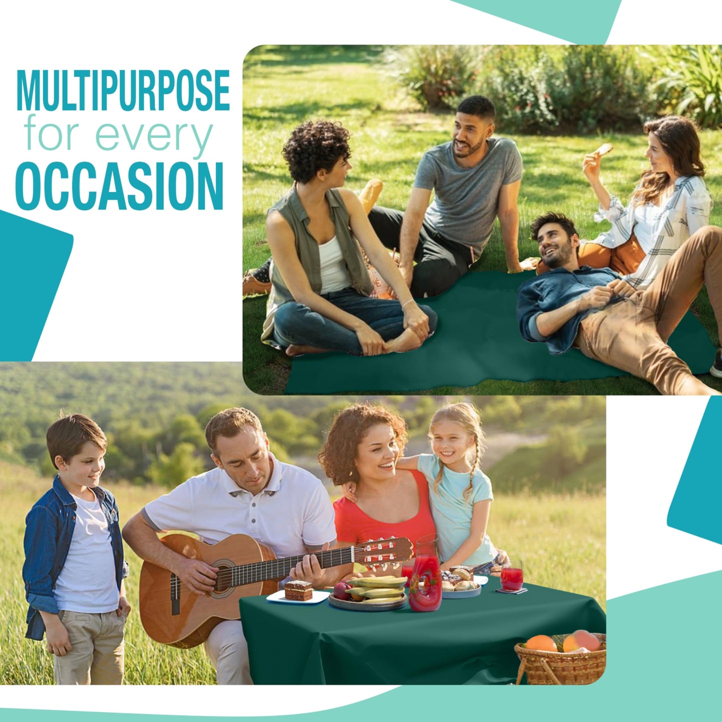 40 In. X 300 Ft. Premium Dark Green Table Roll