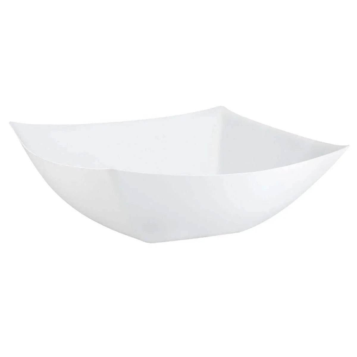 128 Oz. Convex Bowl - White