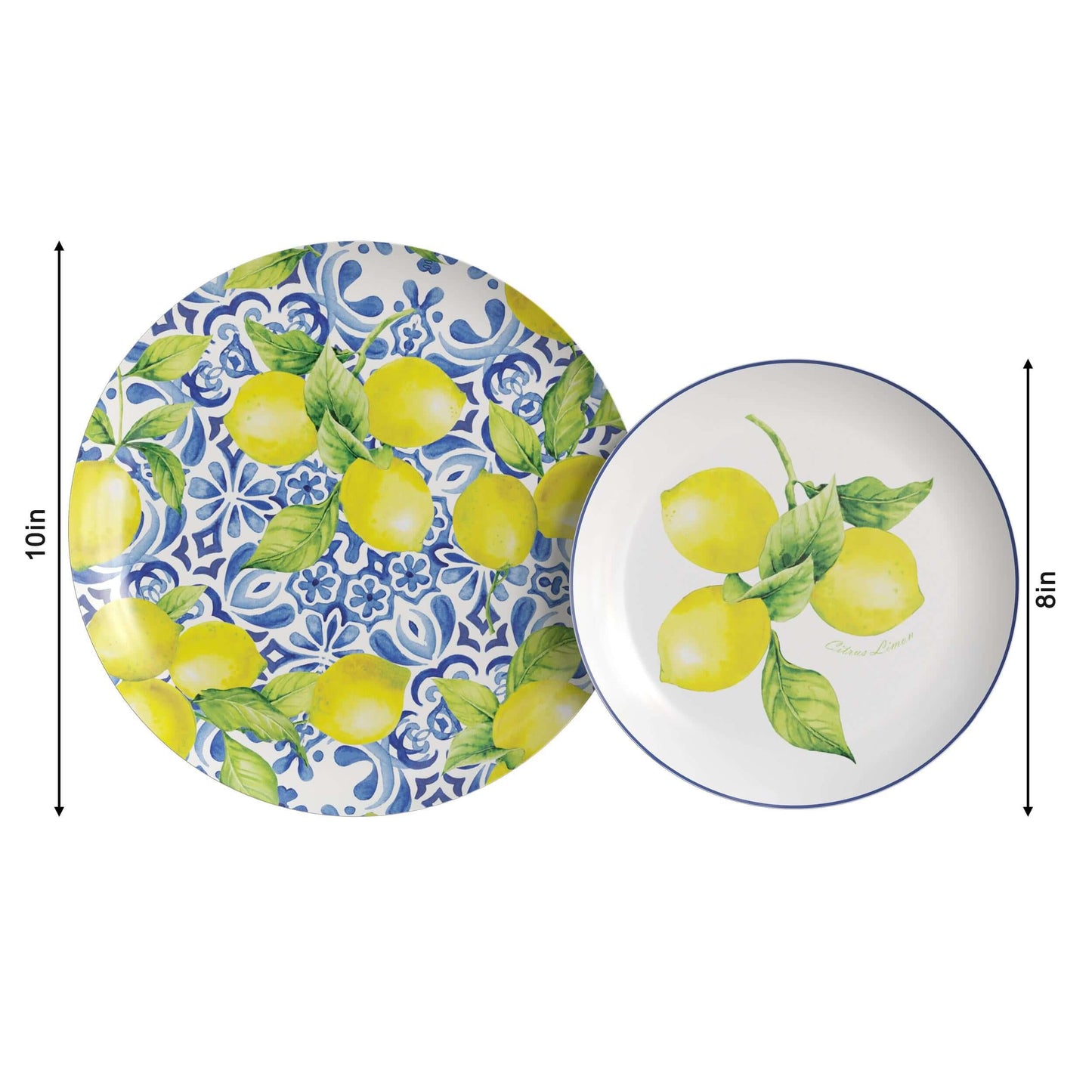 10 In. Earthtrends Tuscan Design Paper Plates | 20 Count