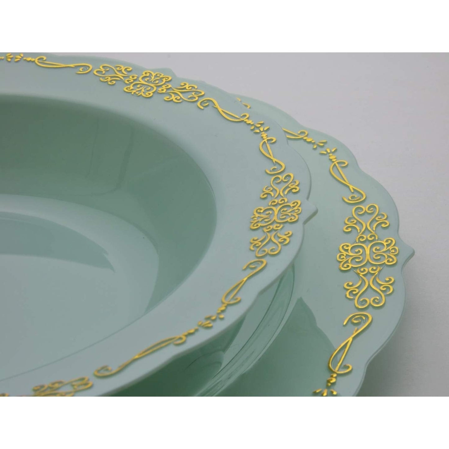 5 oz Robin Blue Victorian Design Bowls - 20 Ct.
