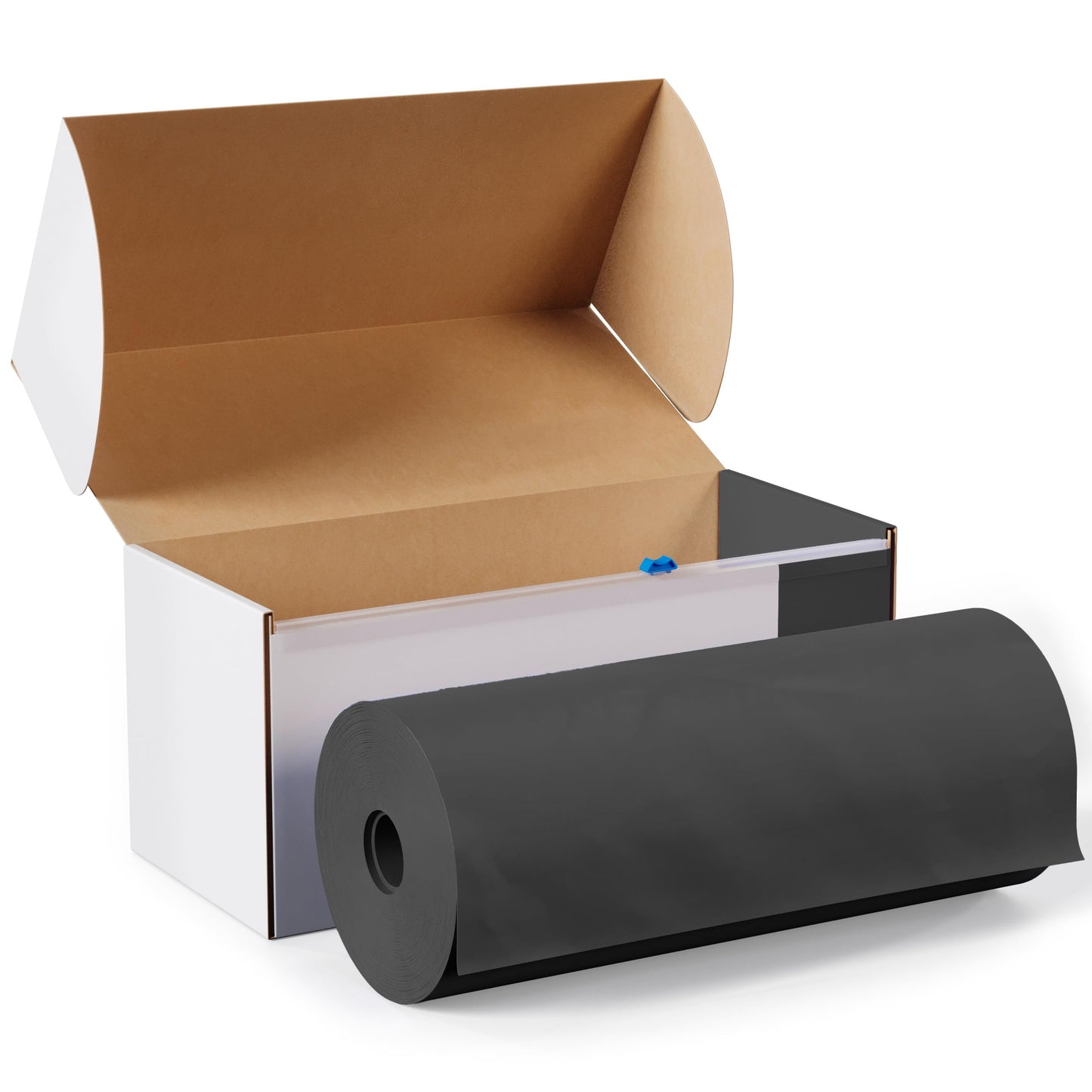 54" X 100' Select A Size Table Cover - Black