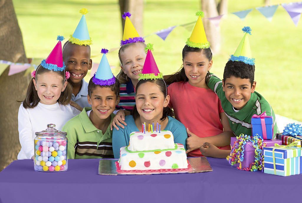 54" X 100' Select A Size Table Cover - Purple