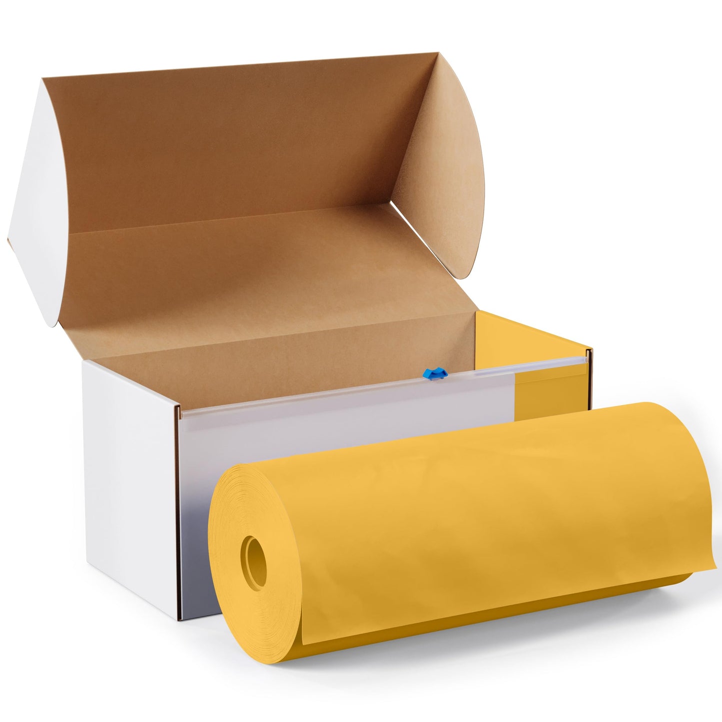 54" X 100' Select A Size Table Cover - Yellow