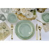 10 In. Robin Blue Victorian Design Plates - 20 Ct.