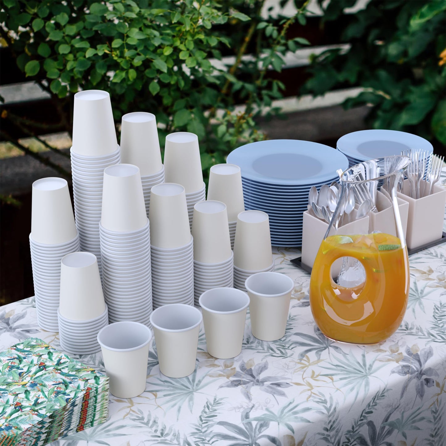 9 oz. Ivory Paper Cups - 100 Ct.