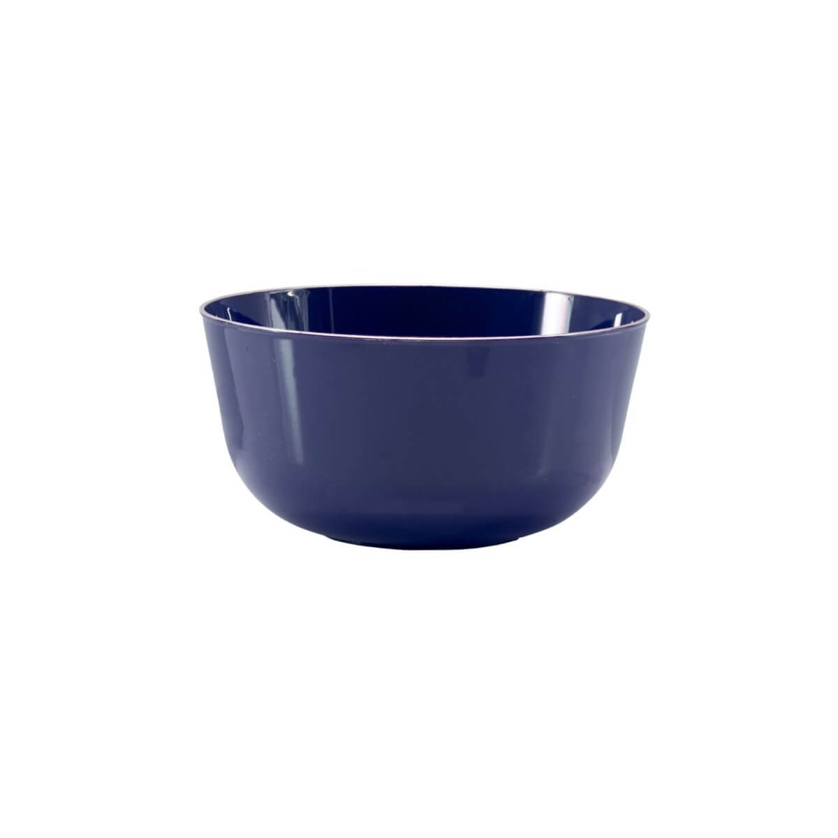 Classic Navy Design Plastic Bowls - 10 Ct.