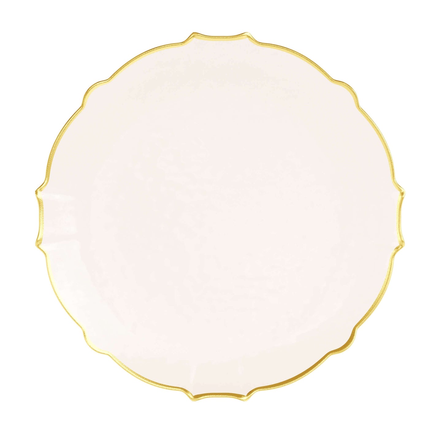 9" Rosè/Gold Petal Plates 20 Ct.