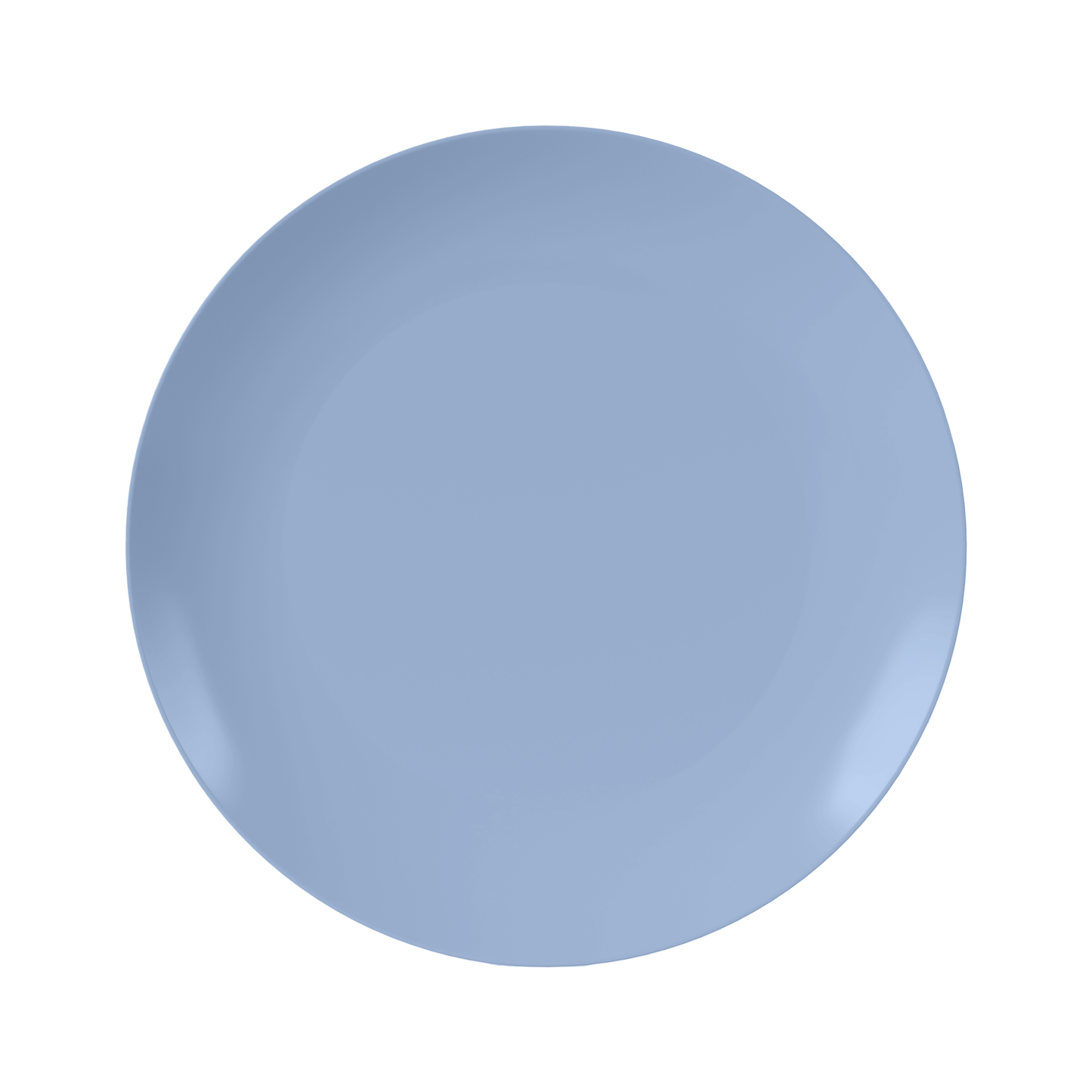 10 In. Chambray Blue Plates 10 Count