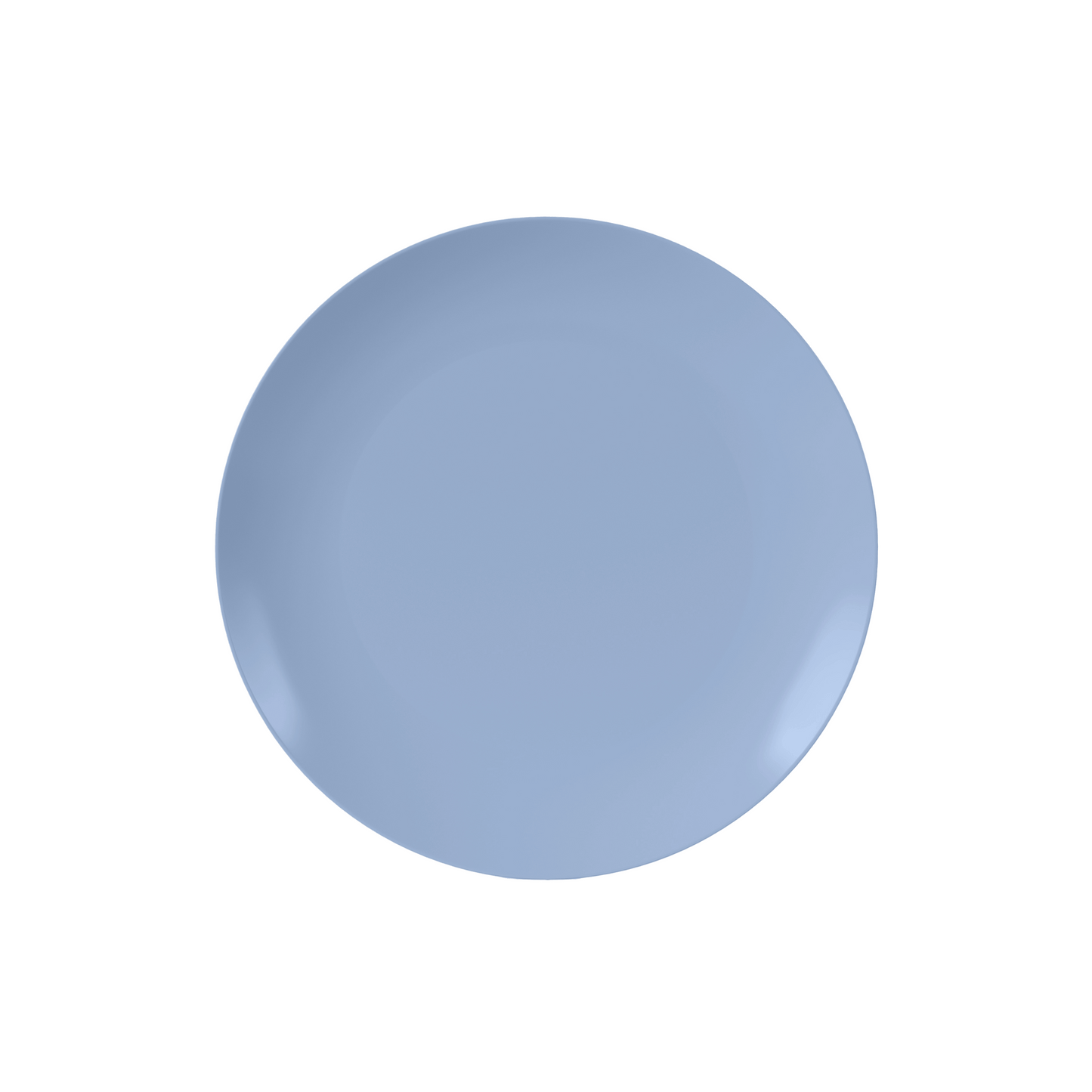 8 In. Chambray Blue Plates 10 Count