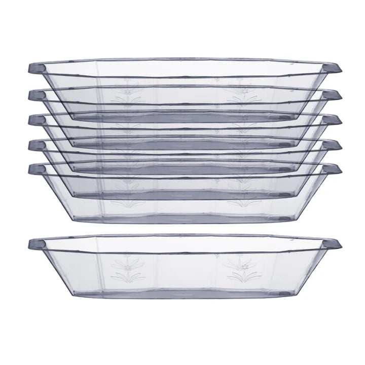 Clear Scrollware Serving Boats (5)