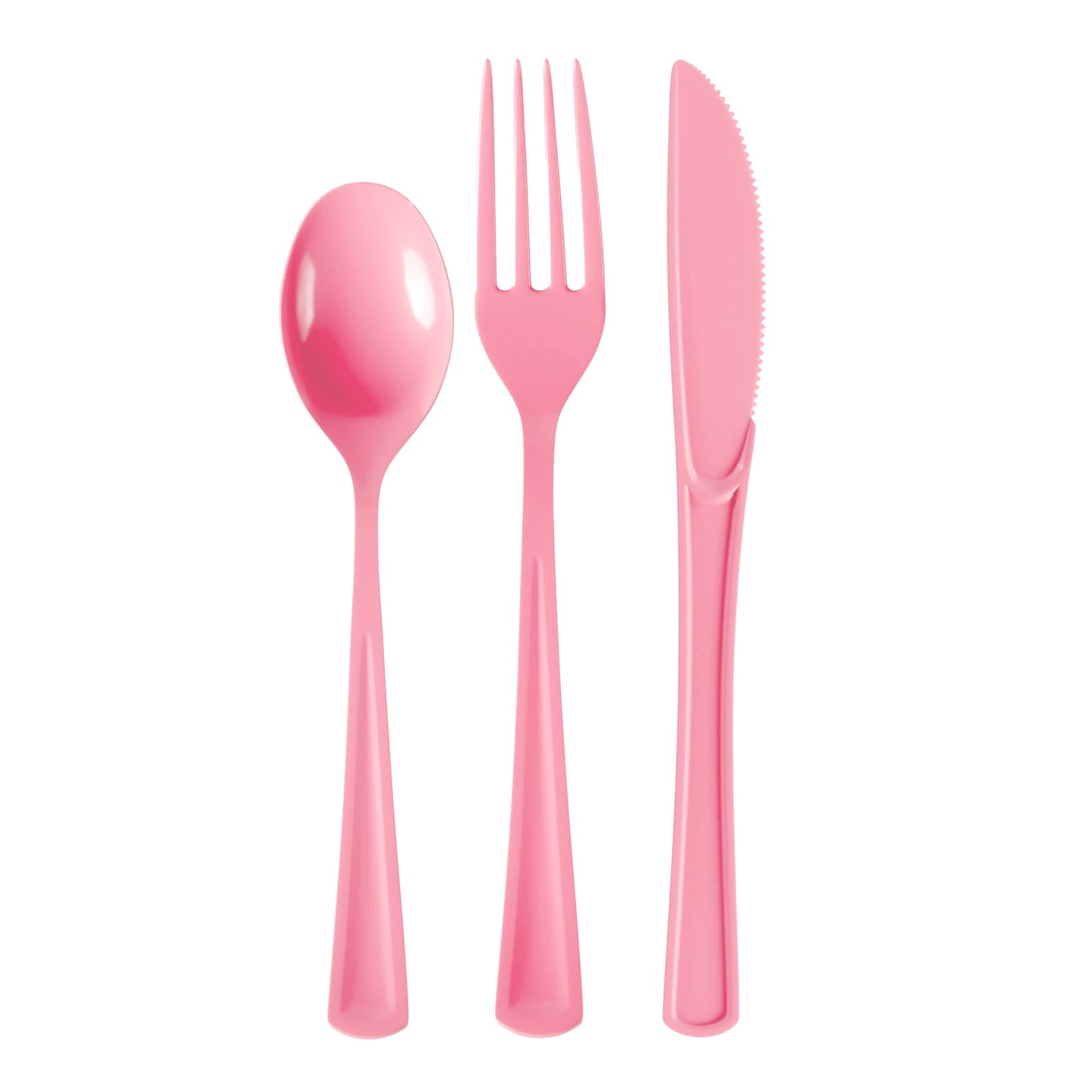 Pink Cutlery Combo Pack - 24 Ct.