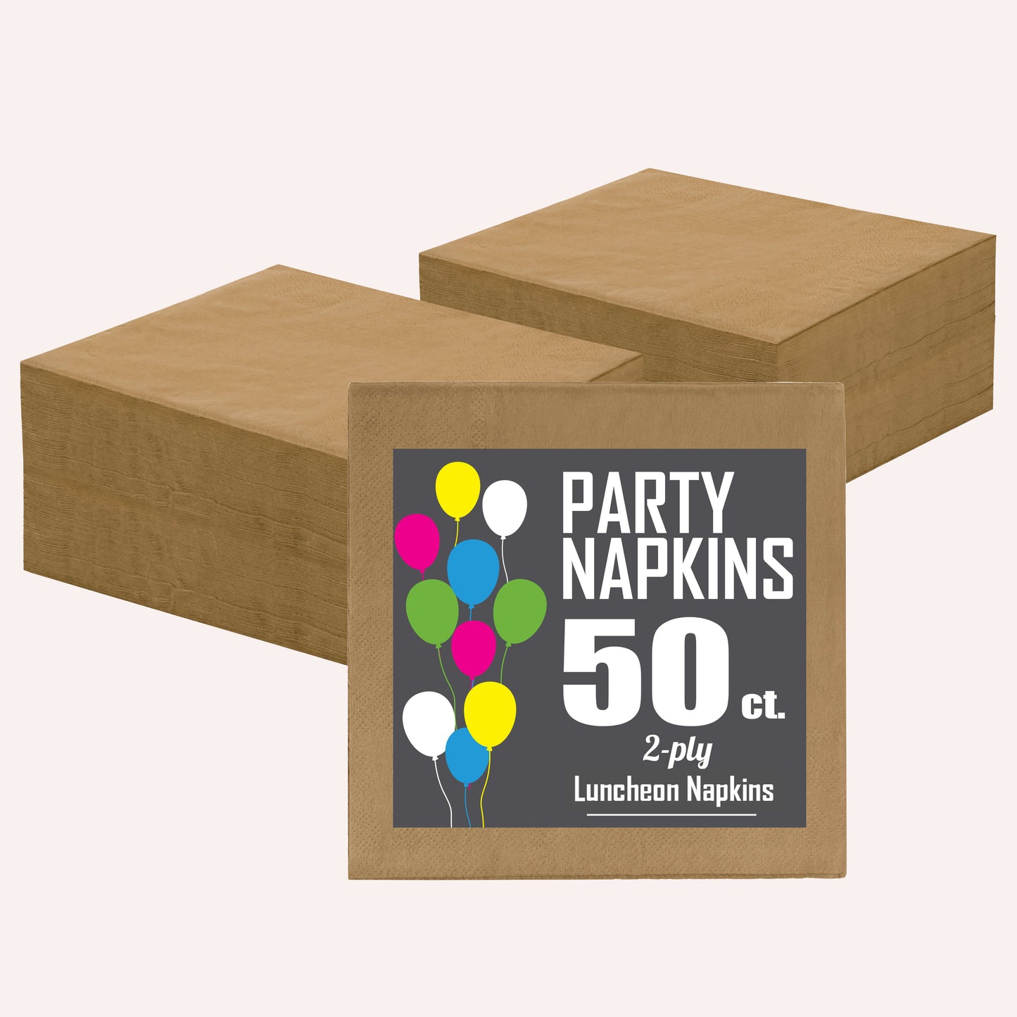 Gold Luncheon Napkins - 50 Ct.