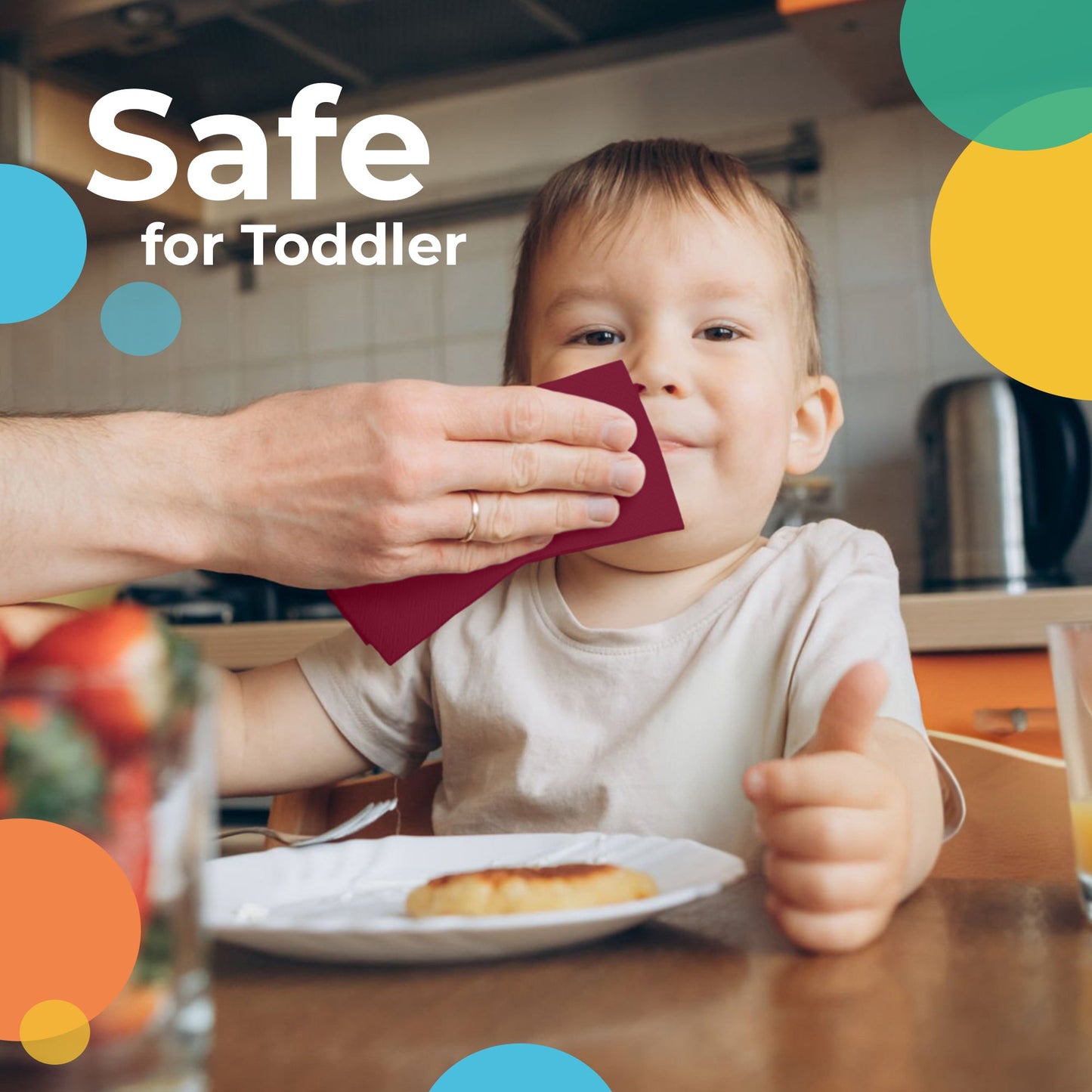 BURGUNDY 2 PLY BEVERAGE NAPKINS 50 COUNT