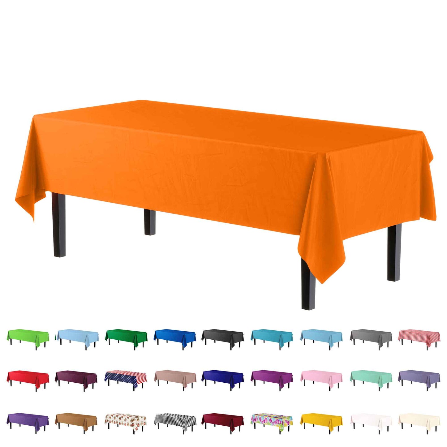 Orange Table Cover