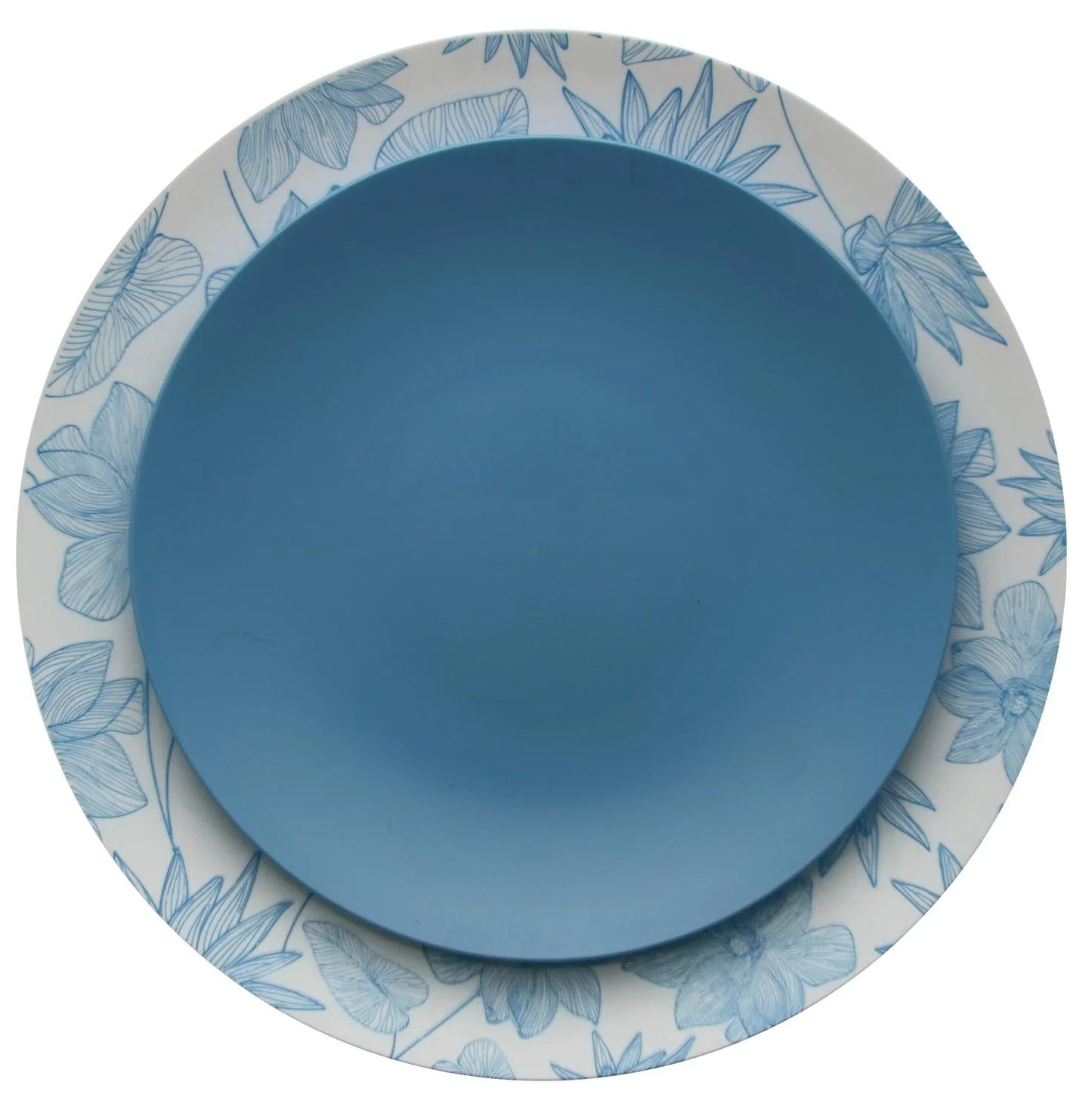 10 In. Bella Design Plastic Plates - 10 Ct.