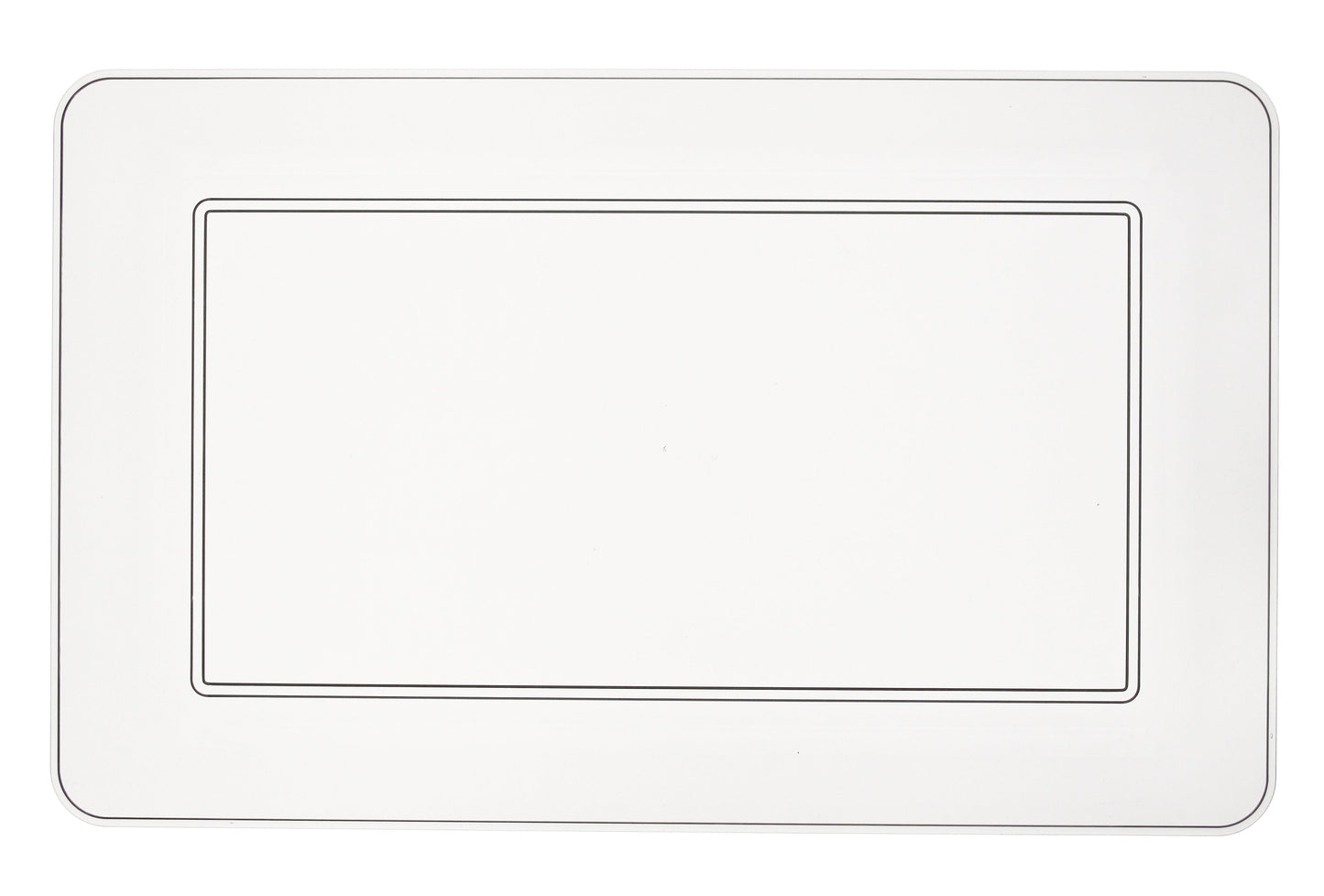 18.25 x 11.25 Rectangle Tray - Heavy Duty