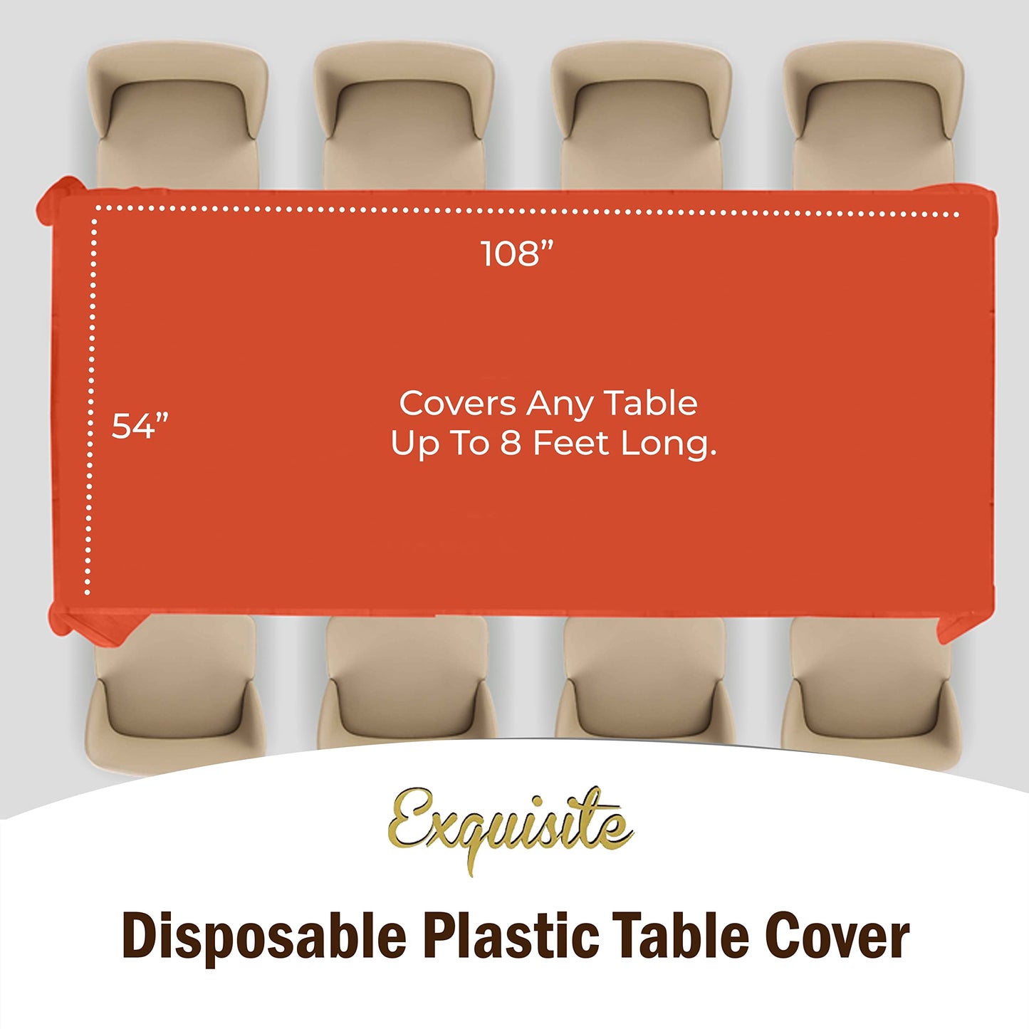 Orange Table Cover